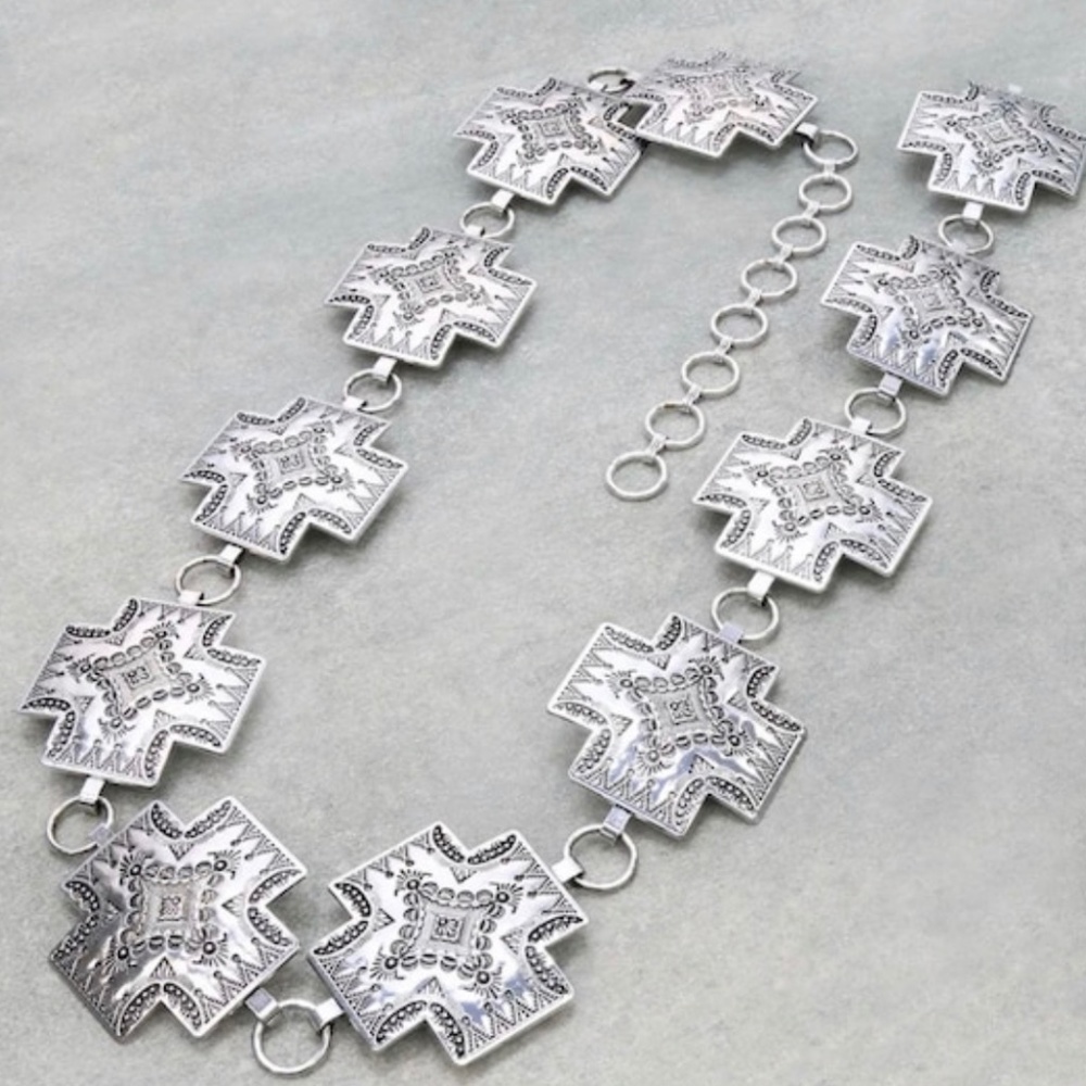 Cross Concho Belt